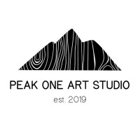 Peak One Art Studio Logo