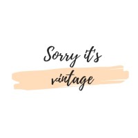 Sorry Its Vintage Ltd Logo