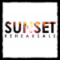 Sunset Rehearsals Logo