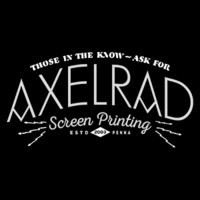 AxelRad Screen Printing & Embroidery Logo
