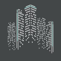 Dash Line Real Estate Logo