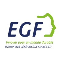 EGF - Entreprises Générales de France du BTP Logo