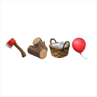 Chop Wood Carry Balloons Logo