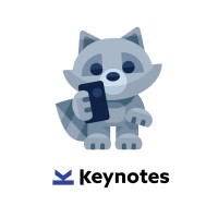 Keynotes - Weekly digital marketing tips and advice for marketers, makers, and owners. Logo