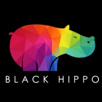 Black Hippo Logo