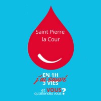 ADSB - Don du Sang - St Pierre la Cour 53 Logo