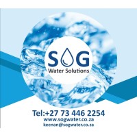 SOG Water Solutions💦💧🇿🇦🇩🇪 Logo