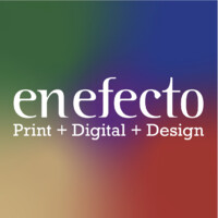 En Efecto Print + Digital + Design Logo