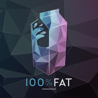 100%FAT Logo