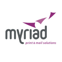 Myriad print & mail solutions Logo