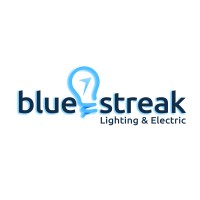 Blue Streak Lighting & Electric Logo