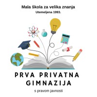 Prva privatna gimnazija Logo