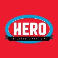 Hero Plumbing, Heating, Cooling, Drains & Electrical Logo
