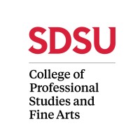 College of Professional Studies and Fine Arts at San Diego State University Logo