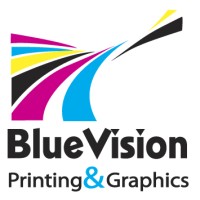 BlueVision Printing & Graphics Logo