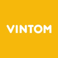 Vintom. | we make video personal Logo