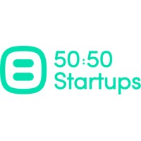 50:50 Startups Logo