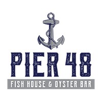 Pier 48 Fish House and Oyster Bar Logo