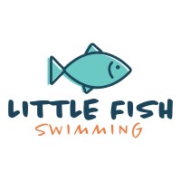 Little Fish Swimming Logo