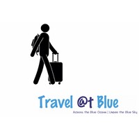 TRAVEL AT BLUE Logo