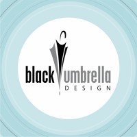 Black Umbrella Design Logo