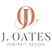 J. Oates Portrait Design Logo