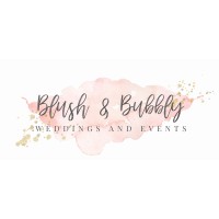 Blush & Bubbly Events Logo