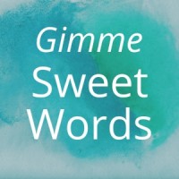 Gimme Sweet Words Logo