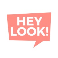 HEY LOOK! Content & Social Logo