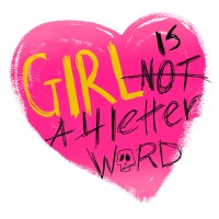 Girl is NOT a 4 Letter Word Logo