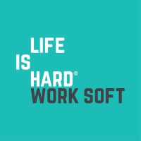 Life Is Hard - Work Soft Logo