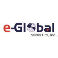 e-Global Media Pro, Inc. 易世界網際傳媒 Logo