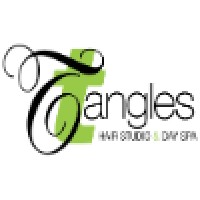 Tangles Hair Studio and Day Spa Logo