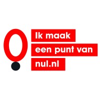 Maak een punt van nul Logo