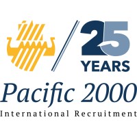 Pacific 2000 International Recruitment Logo