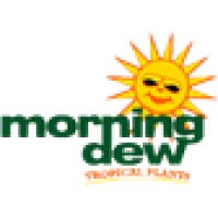 Morning Dew Tropical Plants Logo