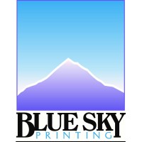 Blue Sky Printing Logo