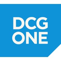 DCG ONE - Marketing, Technology and Print Production Powerhouse Logo