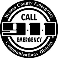 Brazos County 911 District Logo