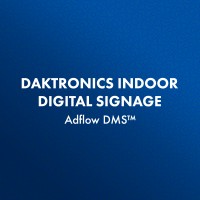 Adflow DMS™/Daktronics Indoor Digital Signage Logo