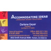 Accommodating Ideas Logo