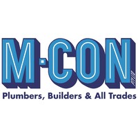 M-Con Plumbers, Builders and All Trades Logo