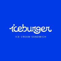 Iceburger Ice Cream Sandwich Logo
