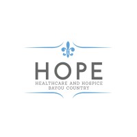 HOPE Healthcare and Hospice Bayou Country Logo