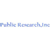 Public Research Inc Logo