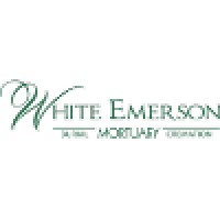 White Emerson Mortuary Logo