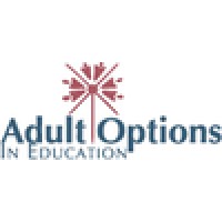 Adult Options In Education Logo