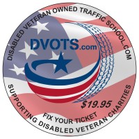 Disabled Veteran Owned Traffic School Logo