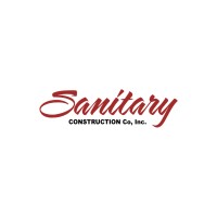 Sanitary Construction Company Logo