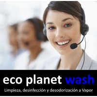 eco planet wash Limpieza y Desinfección con Vapor Logo